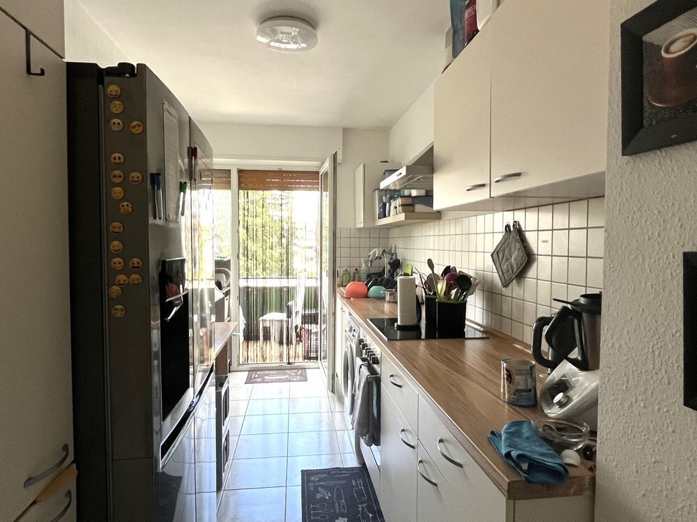 Wohnung Nr. 6 — vermietet im Bestand, Mannheim-Neckarau — Küche vor der Sanierung | Sanierung durch vivunt GmbH